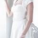 A-line short wedding dress M28