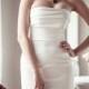 Fitted style short wedding dress M6