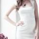 Fitted style short wedding dress M3