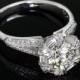 Platinum 2525RD7 Simply Tacori Diamond Engagement Ring