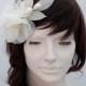 Pure Silk, Wedding Headpiece, Floral Bridal Headpiece, Wedding Headdress, Flower Wedding Hair Comb, Bridal Hair Pin, Wedding Hair accessory