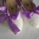 Bridal wedding dance shoes ivory Party Bridesmaid