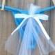 Bridal Panty Lingerie for wedding day TULLE train undies something blue that says I DO size medium - Ships in 24hrs