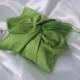 Knottie Style PET Ring Bearer Pillow...Made in your custom wedding colors...shown in all apple green