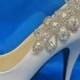 Bridal Shoe Clips, Bridal Wedding Shoes,  Rhinestone Shoe Clips,  Crystal Shoe Clips, Bridal Shoe Accessory