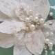 Wedding Hair Comb,Hair clip, Bridal Hairpiece, Lace Hairpiece,Wedding Hair Accessory,Pearl Headpiece, Lace Hair Comb, MANY COLORS Available,
