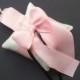 Pet Ring Bearer Pillow...Made in your custom wedding colors...shown in white/pale pink