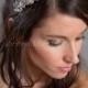 Rhinestone Bridal Headband, Wedding Headband, Wedding Hair Accessory - Nora