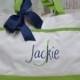 Monogrammed Tote Bag (Set of 7)- Bridesmaid Gift- Personalized Bridemaid Tote - Wedding Party Gift - Name Tote-