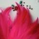 VOGUE COQUE HACKLE  , Shocking Fluorescent Hot Pink, Fuchsia / 649 / On Sale