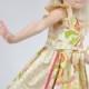 Girl's Wrap Dress, Toddler Sundress,  Flower Girl Dress, Party Dress, Children Clothing, Girl Dress, Toddler dress, Pink, Size 2 3 4 5 6 7 8