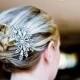 FANCY, Bridal Hair Comb, Vintage Style Wedding Hair Comb, Crystal Hair Comb, Wedding Hair Accessories, Art Deco Rhinestone Bridal Hair Comb
