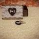 Rustic Wood Ring Box Ring Bearer Box Ring Keepsake Box Lace Box Rustic Wedding Ring Box Bridal Shower Gift