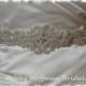 Beaded Rhinestone Crystal Bridal Belt, Jeweled Wedding Dress Sash, No. 1126S2-1101, Beaded Wedding Sash,  Accessories, Rhinestone Belt, Sash