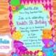 Mad Hatter Party - INVITATIONS - Printables - Alice In Wonderland Birthday - Girls Birthday Party - Wedding - Shower -Krown Kreations