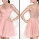 Lovely Pink Short Prom Party Dresses Tarik Ediz Lace Off Shoulder Special Occasion Dresses Pleated Custom Short Homecoming Gowns A-Line Online with $96.76/Piece on Hjklp88's Store 