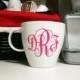 Monogrammed Coffee Mug/Cup - Personalized Mug - Personalized Bridesmaid Gift - Monogrammed Stocking Stuffer - Bridal Party Gift