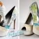 Beach Wedding Shoes, Destination Wedding Personalized Shoes, Christmas Gift for Bride, The Best Shower Gift