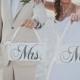 Wedding Signs, Mr. and Mrs. Wedding Chair Signs and/or Thank and You. 6 X 12 inches.  Wedding Seating Signs, Photo Props.