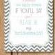 INSTANT UPLOAD  - Will You Be My Bridesmaid Invite - Turquoise and Gray Chevron - Print Your Own