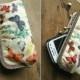 Vintage Butterfly iphone case // Coin metal purse / Wallet / Pouch / Coin purse / wedding clutch / kiss lock frame purse bag-GinaHandmade
