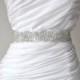 Wedding sash, Crystal rhinestone beaded bridal sash, Bridal Accessories