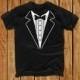 CUSTOM ORDER for Kirbie Groom gift from bride groom shirt groomsmen gift groom tshirt wedding Tuxedo Shirts Bachelor Party