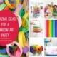 How To Throw A Rainbow Art Party: Ideas With A Creative Twist