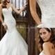 2014 Wedding Dresses Organza Sweetheart Floor Length Beaded Pearls Sequins Ruffled Mordern Mermaid Concise Grace Elegant Summer Style W13789, $113.09 