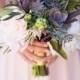 7 Berry Wedding Bouquets -- See The Photos!