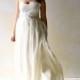 Fairy Wedding Dress, Strapless wedding dress, Wedding Gown, Boho wedding dress, Silk Wedding dress, Alternative wedding dress, custom dress
