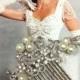 Wedding hair accessory, Bridal hair comb, bridal hair accessory, Bridal crystal Rhinestone pearl Hair Comb