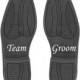 Team Groom Shoe Stickers - Groomsmen Gift - Wedding Accessories for the Bridal Party - Wedding Day Vinyl Shoe Decals