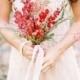 Blushing Marsala Bridal Inspiration   A Bouquet Recipe