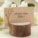100 Rustic Wedding Wood Place Card Holders