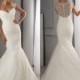 Romantic Pleated Mermaid Wedding Dresses Sweep Train Cap Sleeve Tulle Bodice White Sheer Back Beads Sequins Bridal Gowns Dresses Custom Online with $108.85/Piece on Hjklp88's Store 