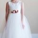The Kew dress: Cotton flower girl dress, girls birthday dress, girls special occasion dress