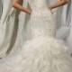 Exquisite Mermaid Wedding Dresses 2015 Heavy Beaded Sheer Court Covered Button Tiers Train Noble White Tulle Appliques Bridal Gowns Dress Online with $127.64/Piece on Hjklp88's Store 
