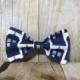 Dr Who - Blue Tardis Bow Tie, Clip, Headband or Pet