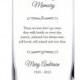Personalized Engraved Memorial Glass Candle Holder/Vase - Two sizes available (#10)