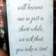 11" x 23" Wooden Wedding Sign - As two families will become one - Ceremony sign, pick a seat not side