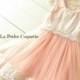 Girl Tulle Dress, Girl Pink Tulle Lace Dress, Lace Bodice Flower Girl Dress Wedding,Easter Girl Dress