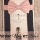Blush Bow Tie and Navy Suspenders, Toddler Suspenders, Baby Suspenders, Ring Bearer, Pale Pink, Soft Pink, Light Pink