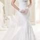 JW15144 Sweetheart necked empire mermaid lace wedding dress