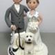 DEPOSIT for a Customized Hockey player Wedding Cake Topper figurine Decoration