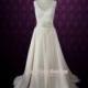 Grecian Silk Chiffon Wedding Dress 