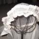 Antique 1920's Bridal Veil Gatsby Bridal Headpiece/Veil