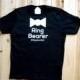 Ring Bearer Shirt. Bling Security T-Shirt. Ring Bearer Wedding T-Shirt. Childrens Ring Bearer T-Shirt. Kids Ring Bearer Shirt. Ring Bearer.