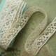 1 yard  vintage cotton  lace trim wedding lace trim bobble dot tiny picot lingerie dress projects sewing bride bridal