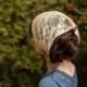 Warm Vanilla Lace Garlands of Grace Bridal Specialty Lace headwrap headcovering veil headband